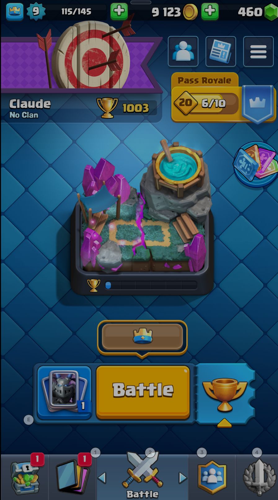 1000 trophies milestone